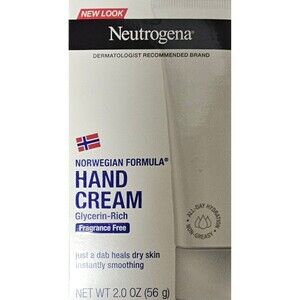 Neutrogena Norwegian Formula Dry Hand Cream, Fragrance-Free, 2 oz